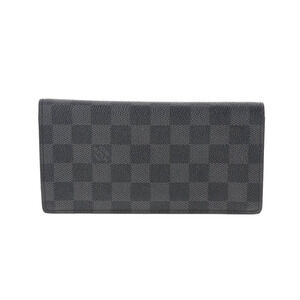 Louis Vuitton Graphite Black Portefeuille Wallet Gray